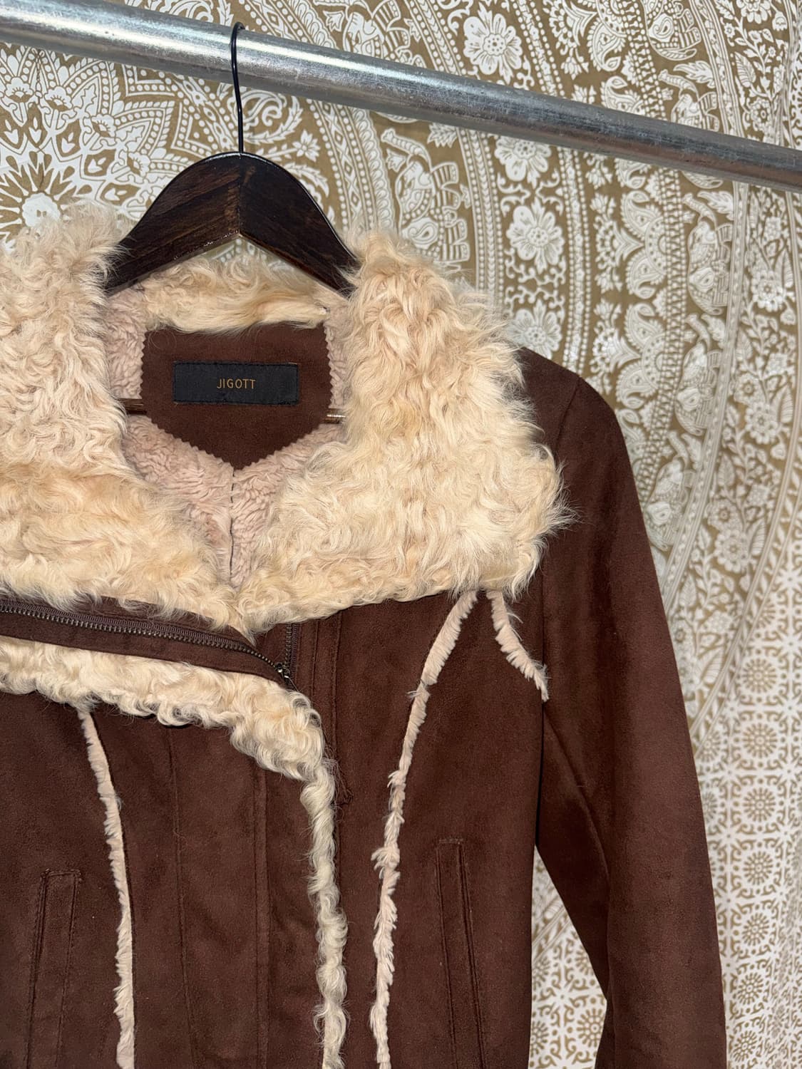 지고트 여성 빈티지 무스탕  상품이미지4