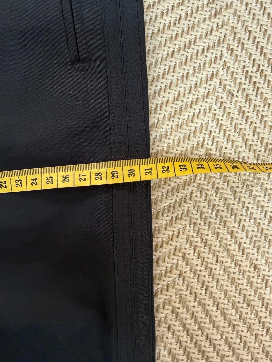 정품) 우영미 남성 사이드라인 팬츠 82(32) 상품이미지10