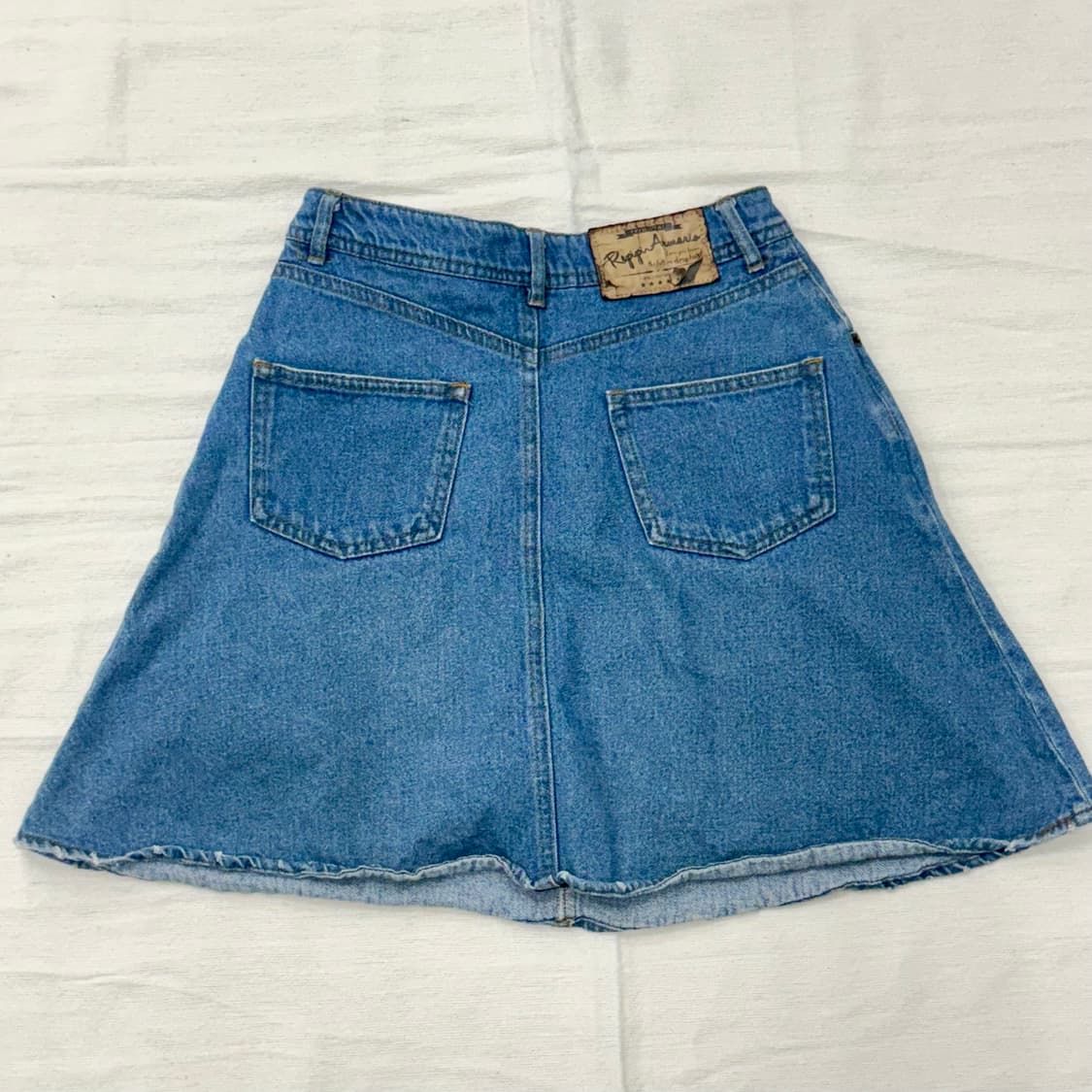 JPN 빈티지 플레어 청치마 상품이미지2