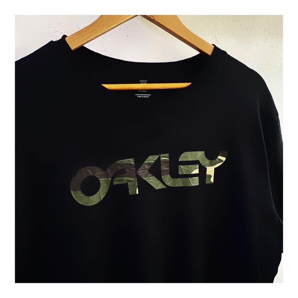 오클리 카모 로고 일본 빈티지 오버핏 반팔 티셔츠 상품이미지3