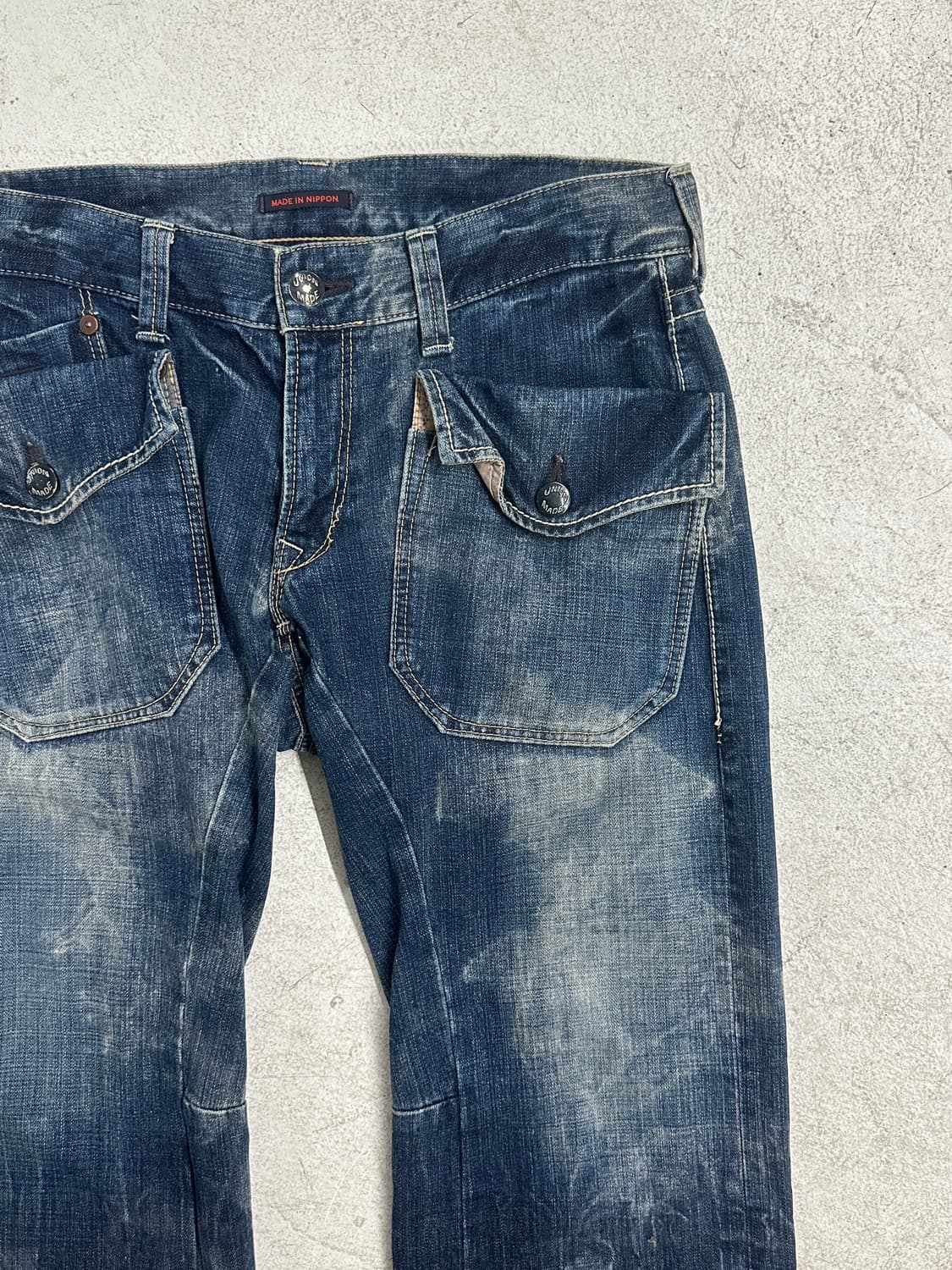블루웨이 2 포켓 플레어 데님 팬츠 상품이미지6