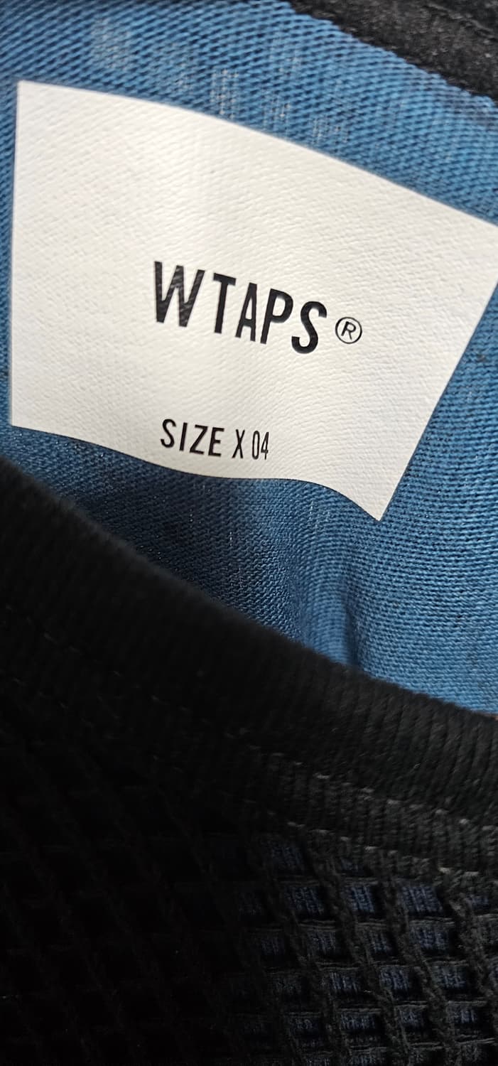 WTAPS GHILL / LS / COTTON 블랙 상품이미지7