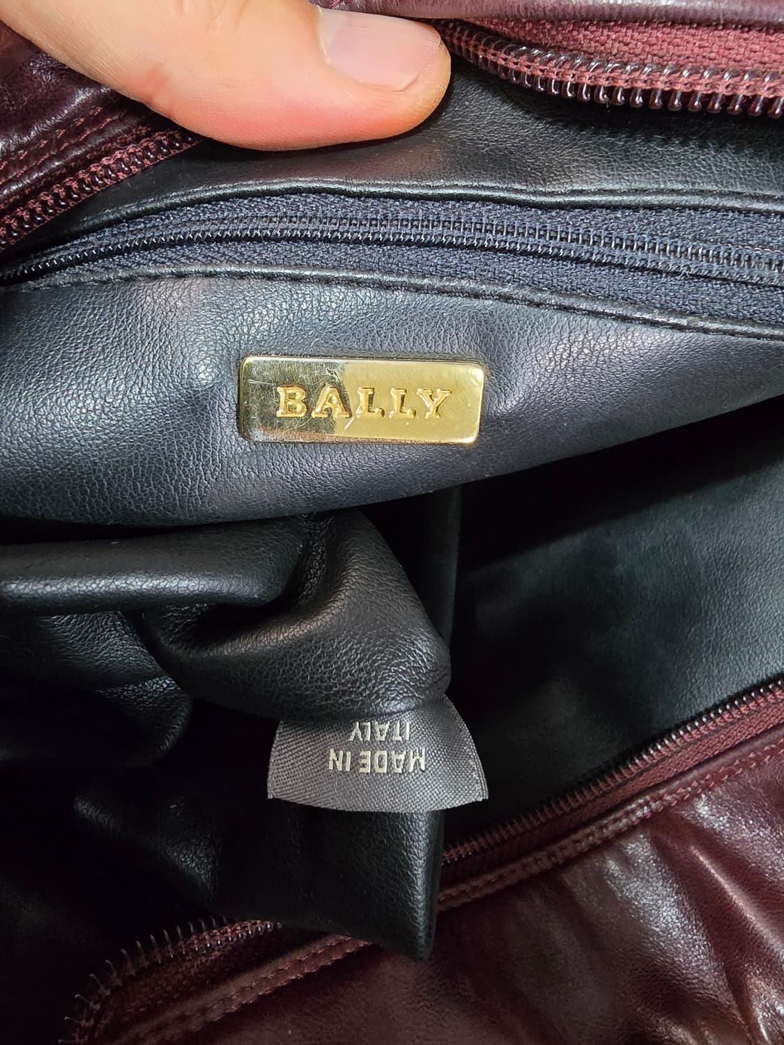 발리 레더 퀼팅 숄더백 상품이미지10