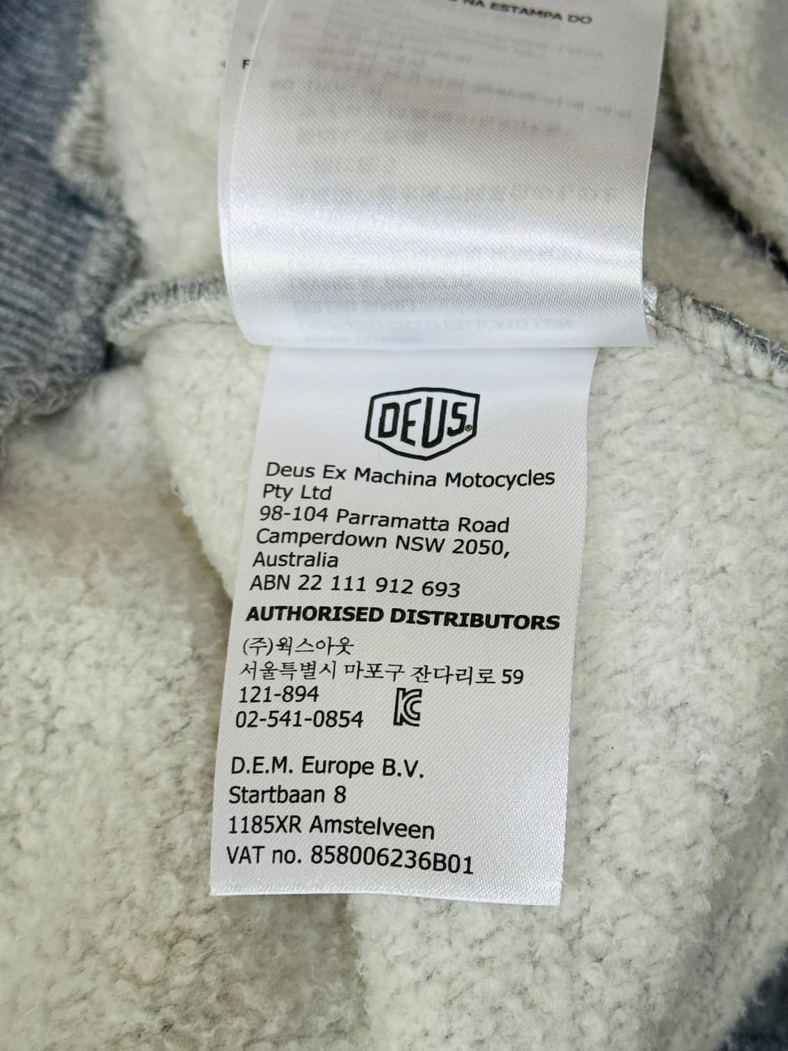 Deus 스윗셔츠 L 상품이미지3