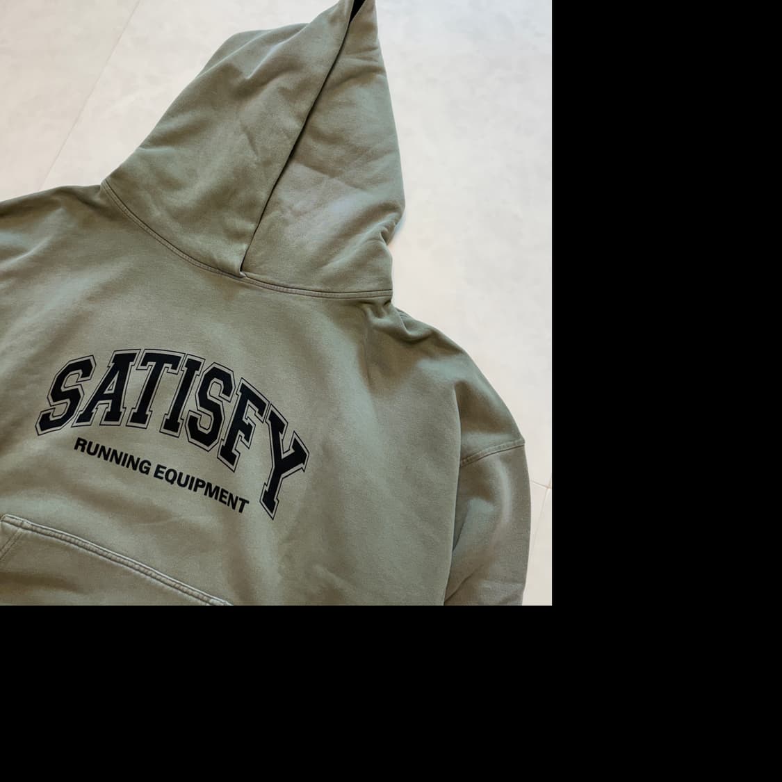 새티스파이 소프트셀 후디 선블리치드 밀리터리 올리브 상품이미지3