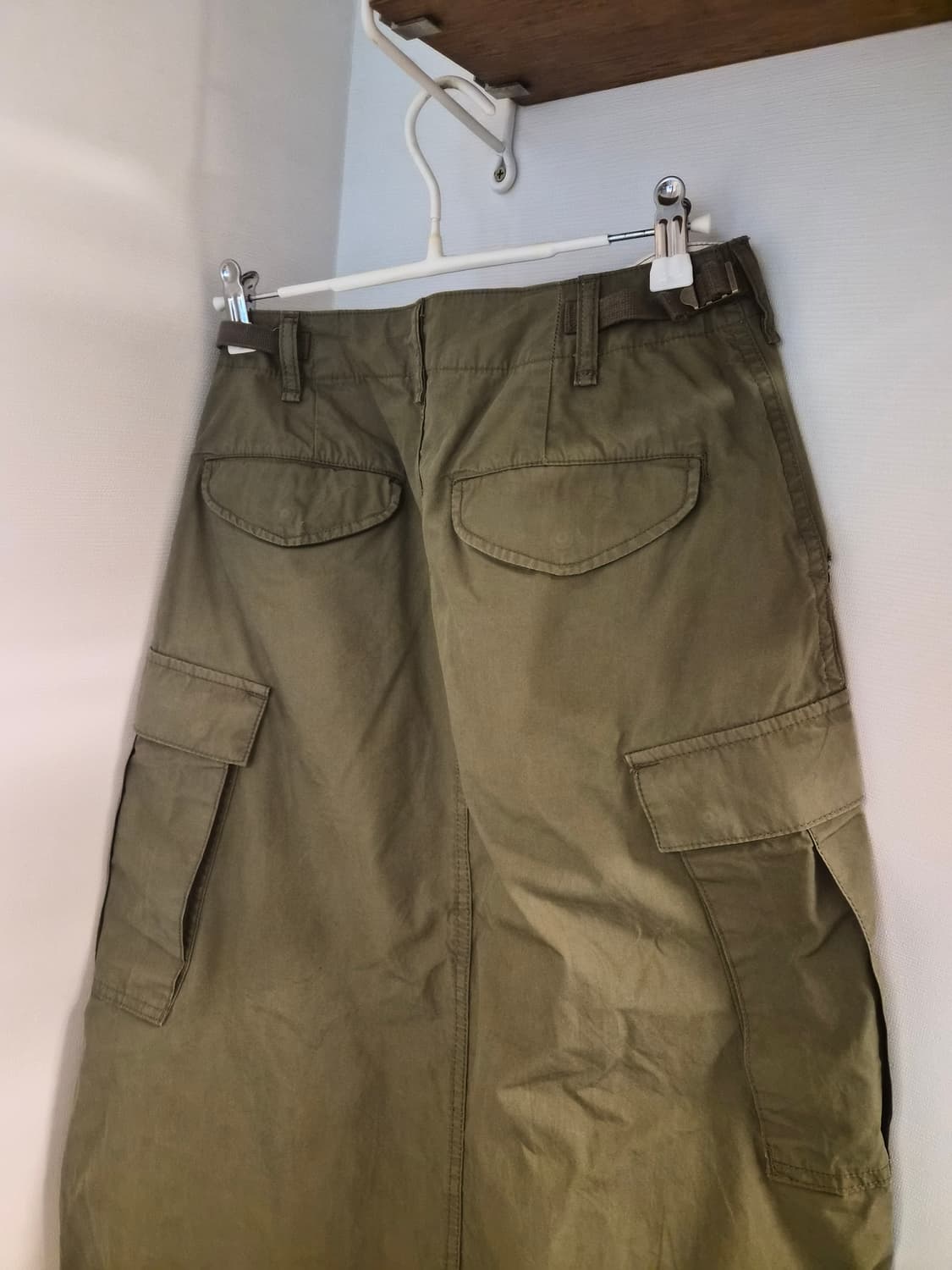 빔즈보이 여성 롱 카고 치마 상품이미지4