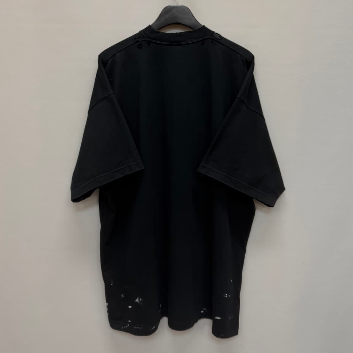 발렌시아가 그래픽 로고 빈티지 반팔티 (110)  상품이미지4