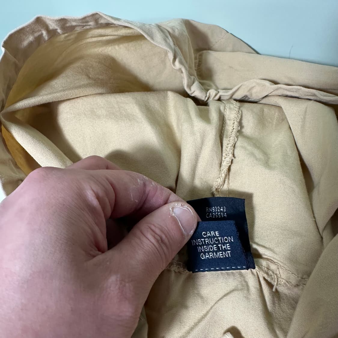 우먼M 디젤 파스텔베이지 써머코튼 A라인 후디 코튼 롱원피스 상품이미지7