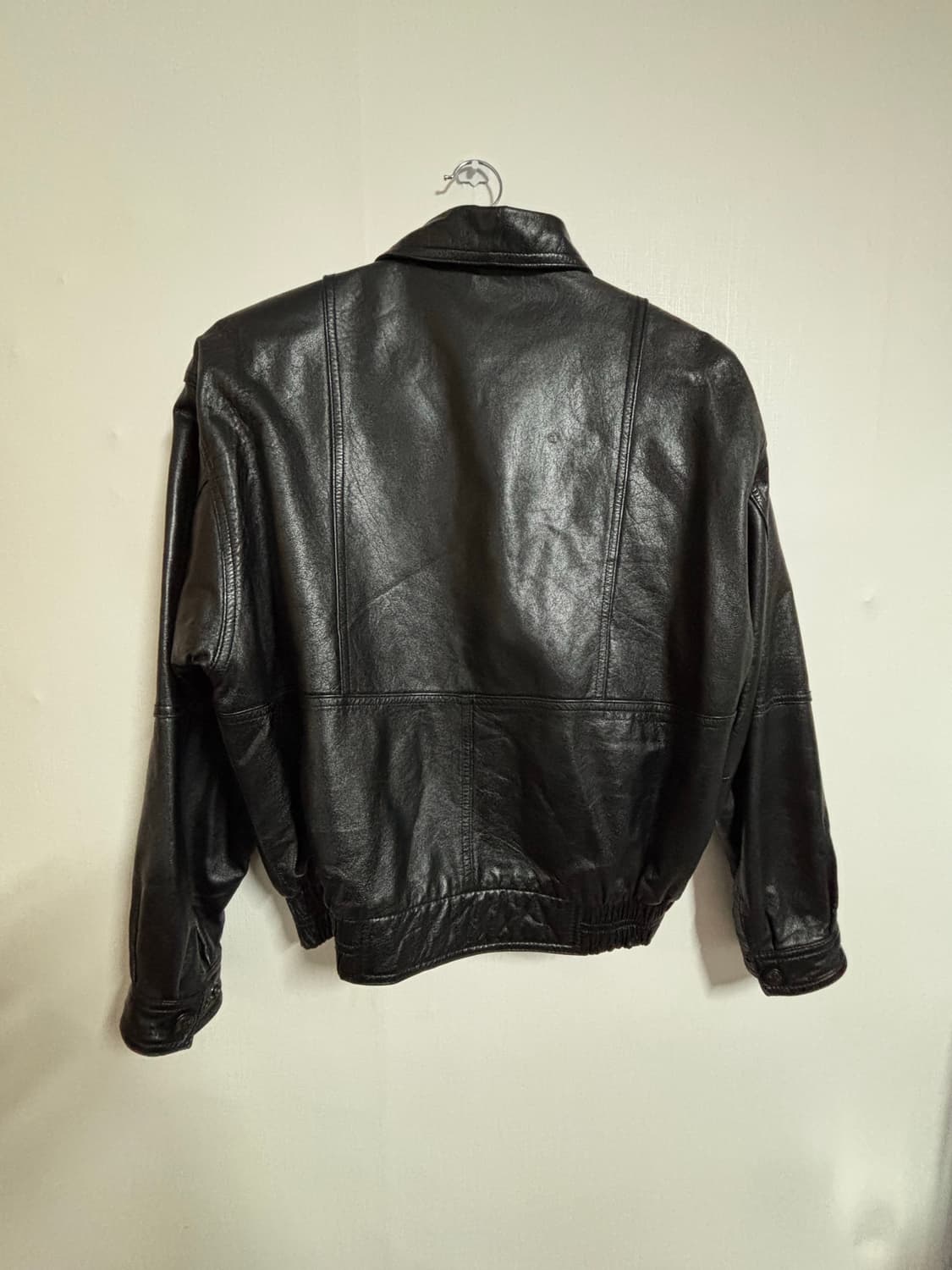 Vintage Leather Jacket (Made Italy)  상품이미지3