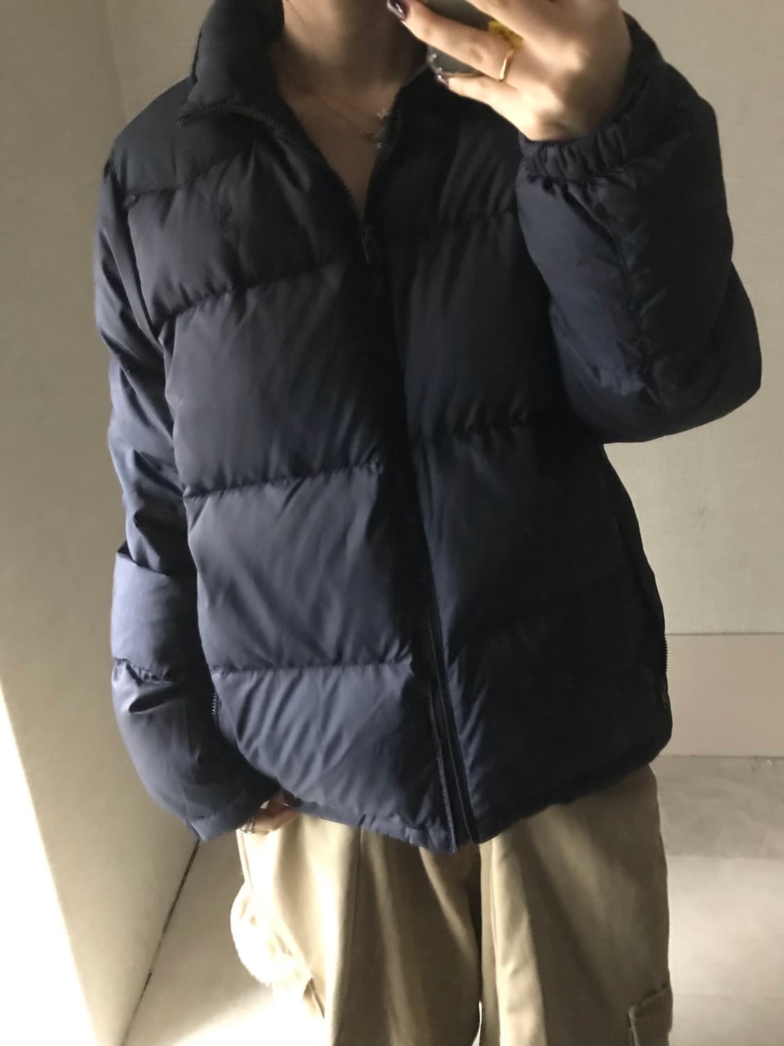 폴로 딥네이비 포니 패딩 상품이미지3