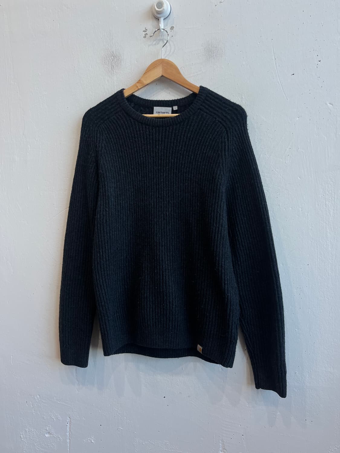 칼하트 립 울 니트 스웨터 상품이미지1