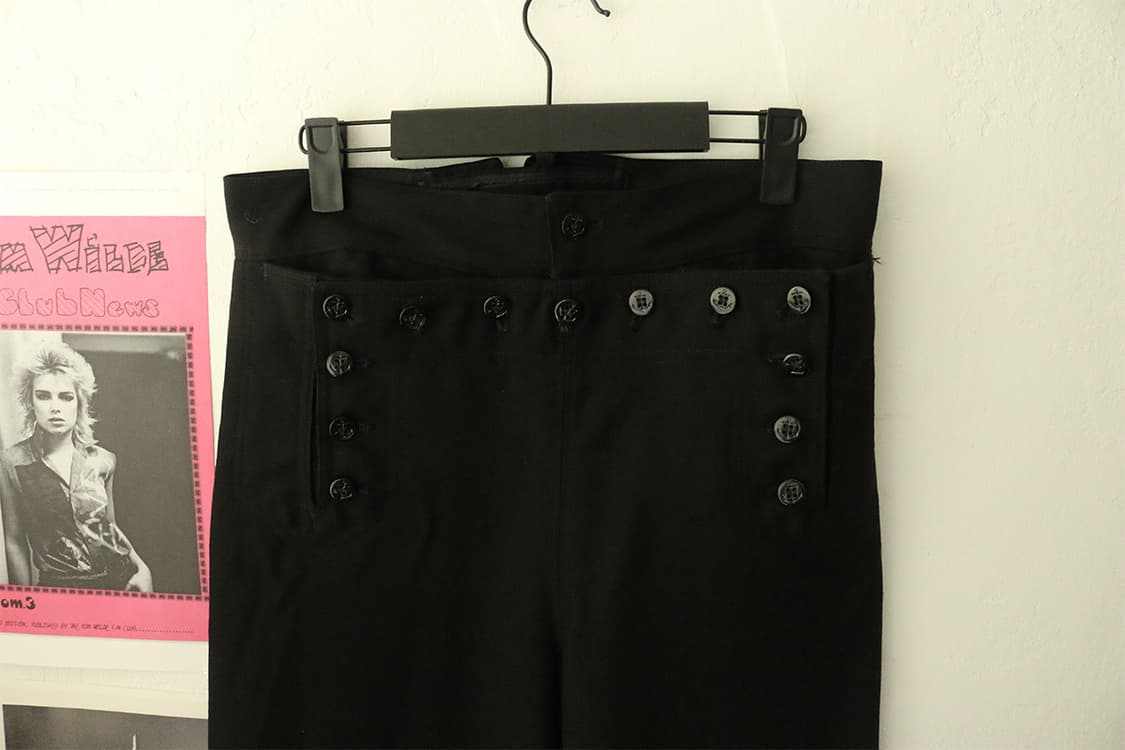 미 해군 울 세일러 부츠컷 트라우저  상품이미지5