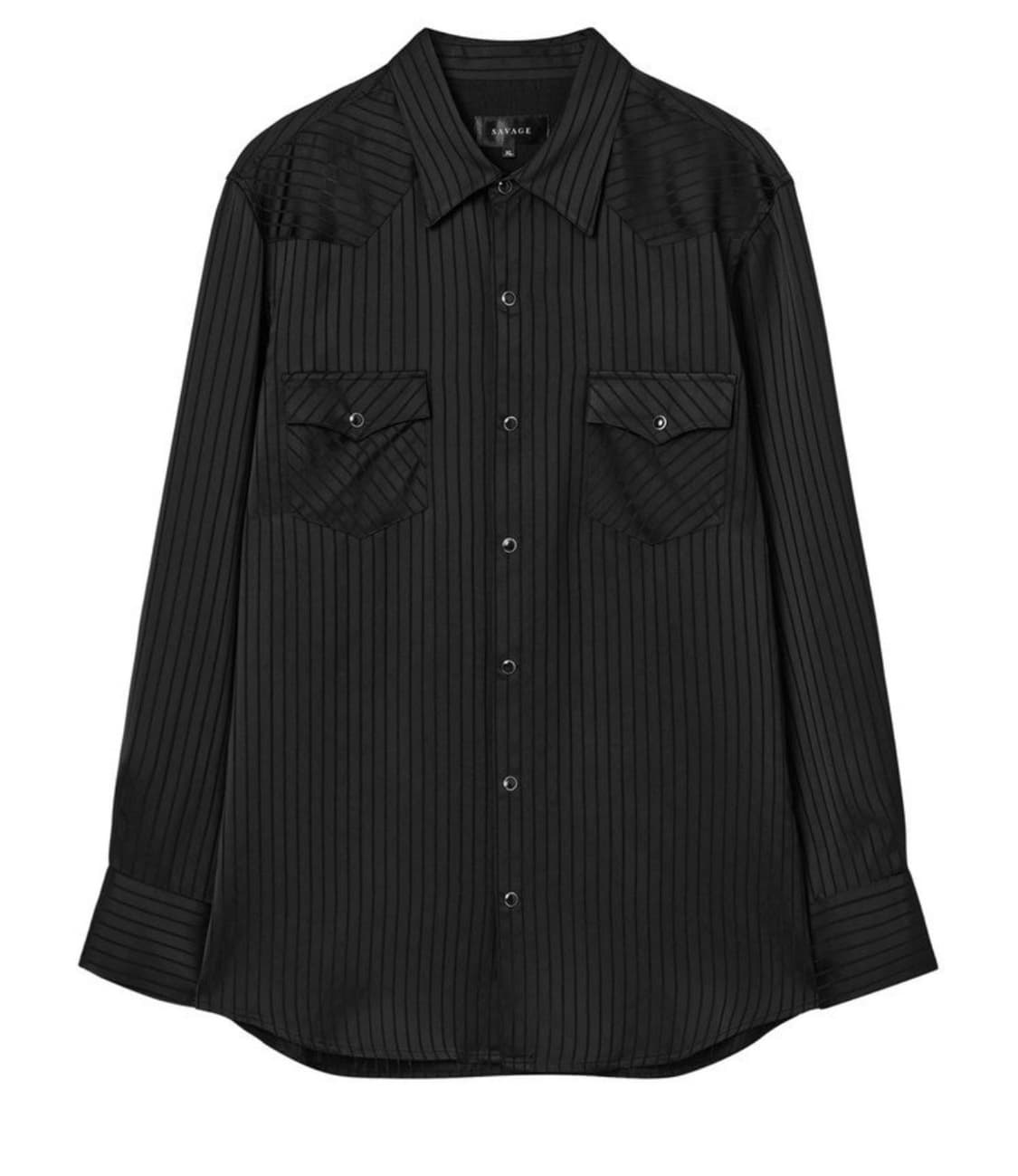 Savage western shirt black XL 상품이미지2