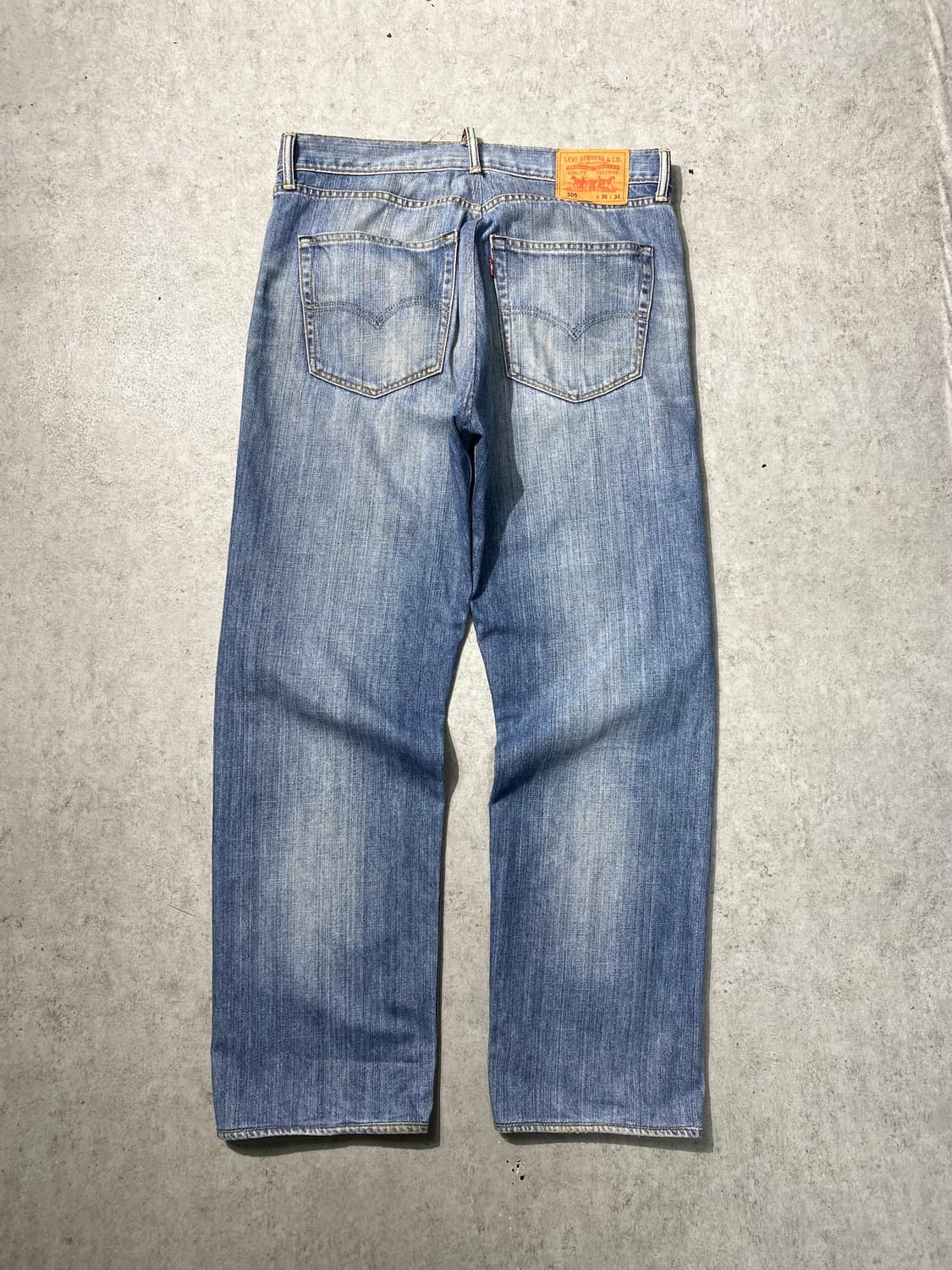 [34] Levi's 505 리바이스 레귤러핏 데님팬츠 상품이미지5
