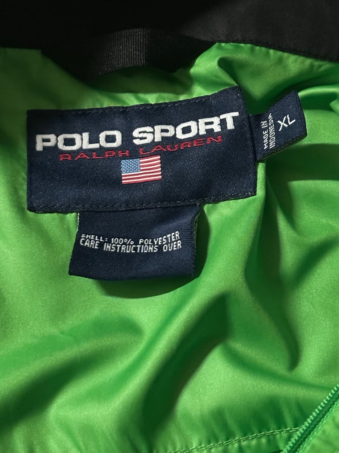 90s Neon Polo Sport Windbreaker 상품이미지4