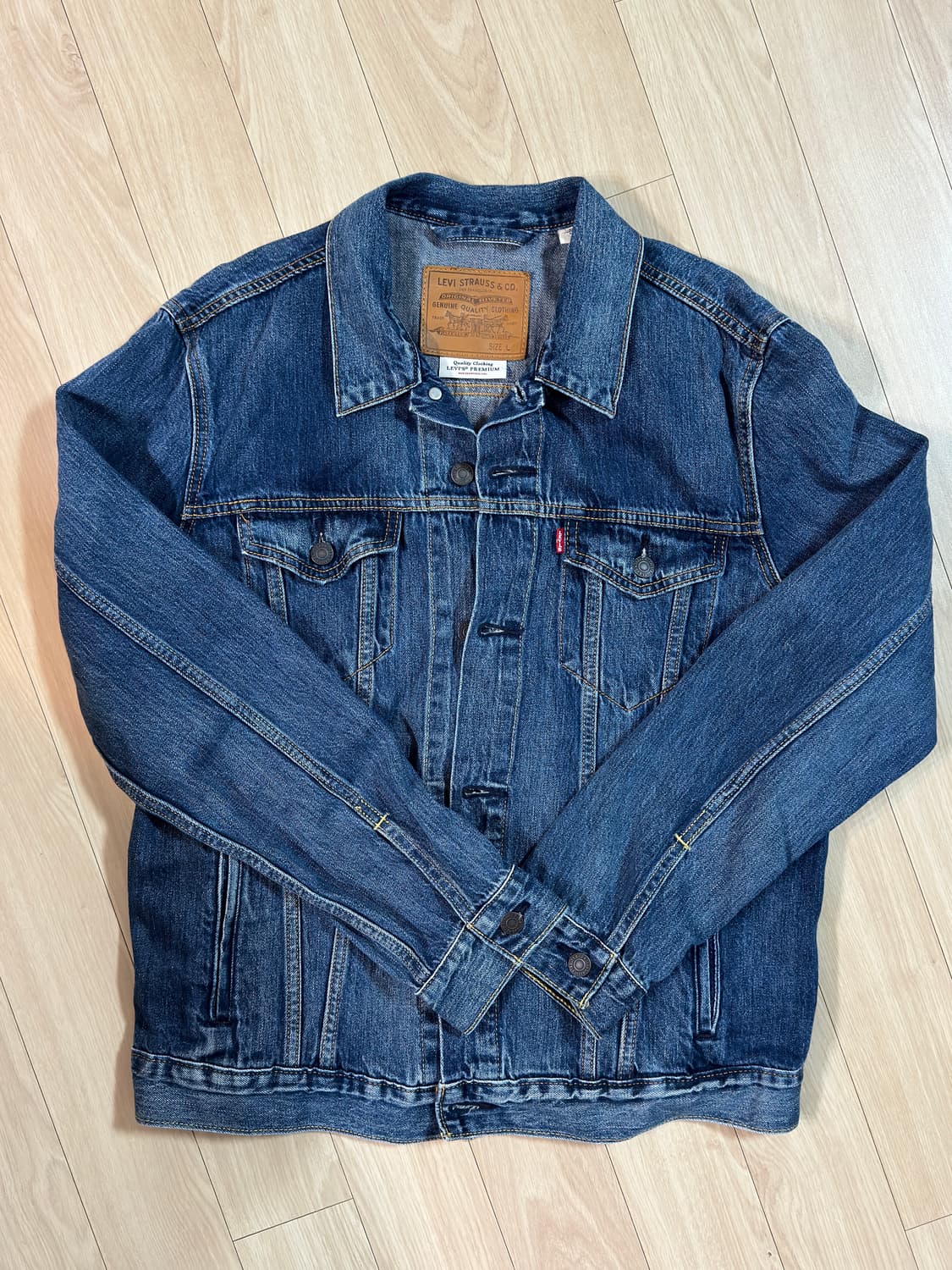 사용감 없는 리바이스 청자켓 상품이미지1