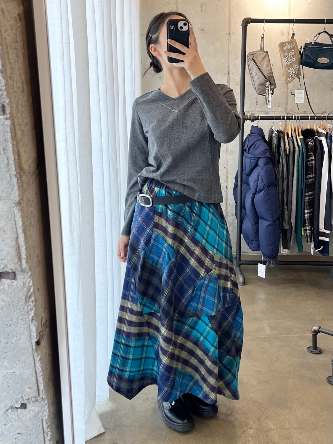 히로코비스 절개 라인 롱슬리브 상품이미지8