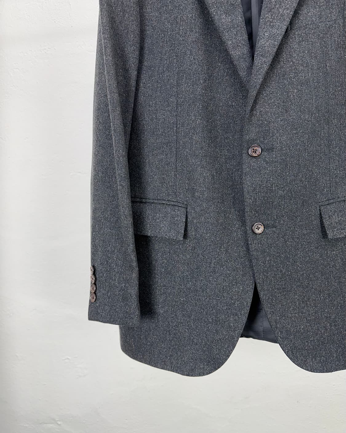 폴로 랄프로렌 그레이 해링본 블렌디드 울 블레이저 상품이미지4