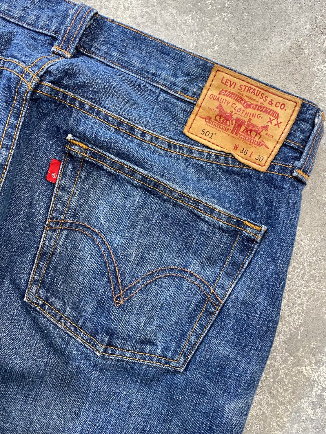 [34] 00s Levi's 501 리바이스 레귤러핏 데님팬츠 상품이미지8