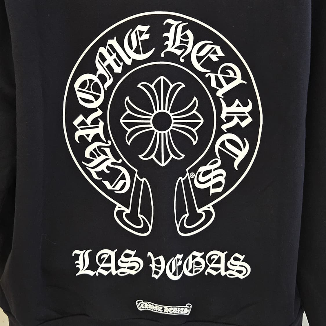 [XL] 미사용 크롬하츠 라스베가스 후드집업 블랙 B1213C140 상품이미지5