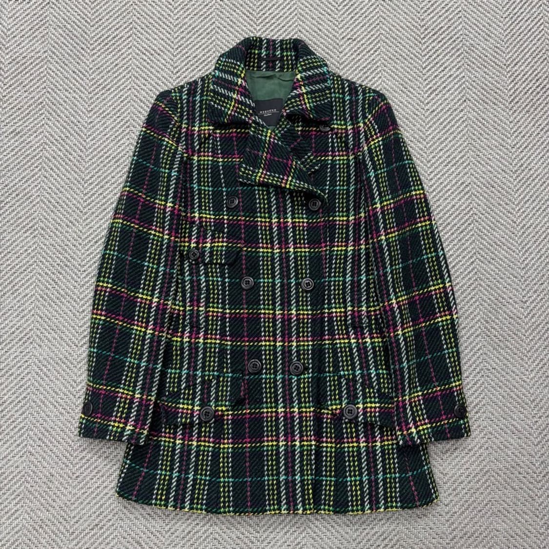 막스마라 위캔드 울 체크 자켓 v2041 상품이미지1