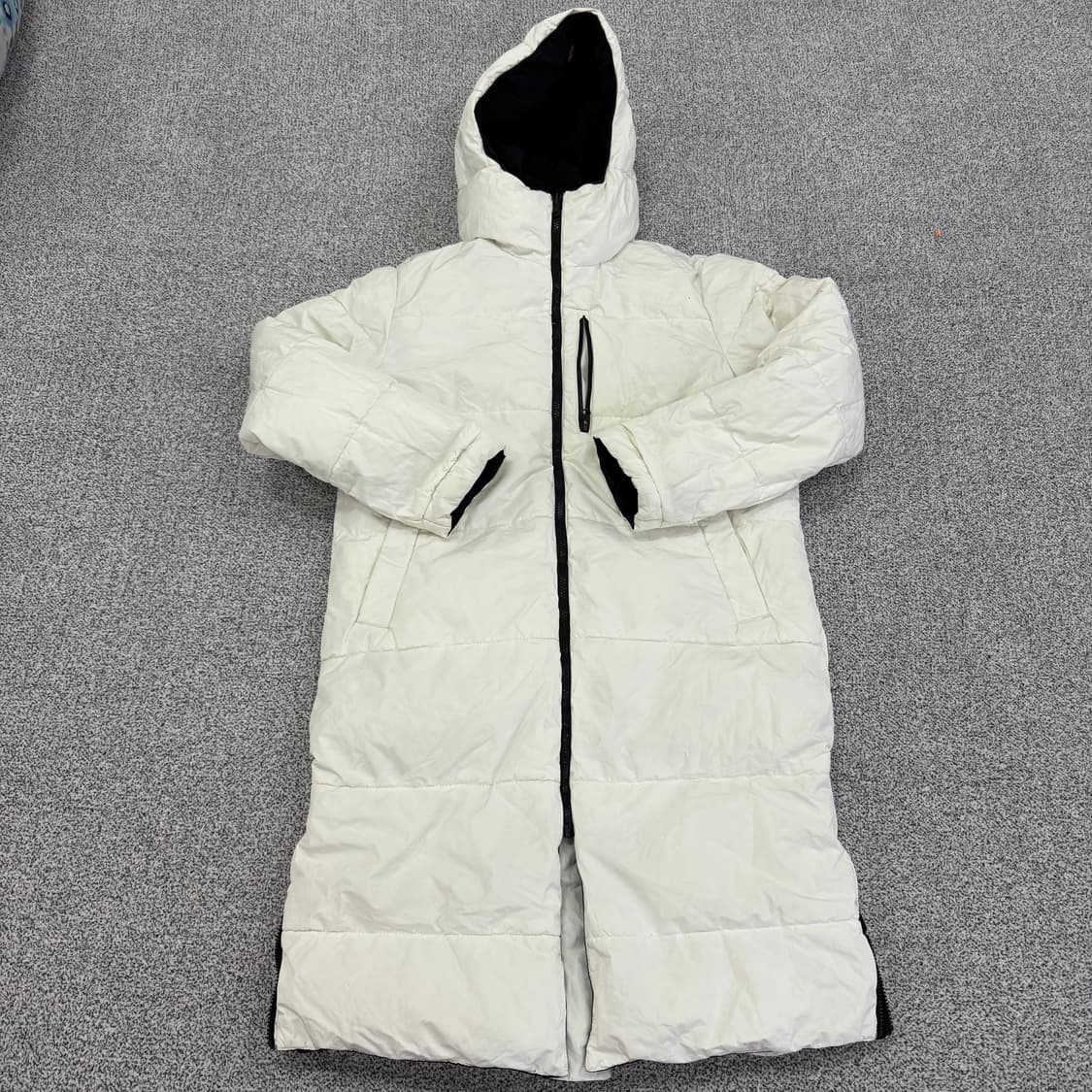 [M] 디키즈 블랙 리버시블 롱패딩 0105T1 상품이미지3