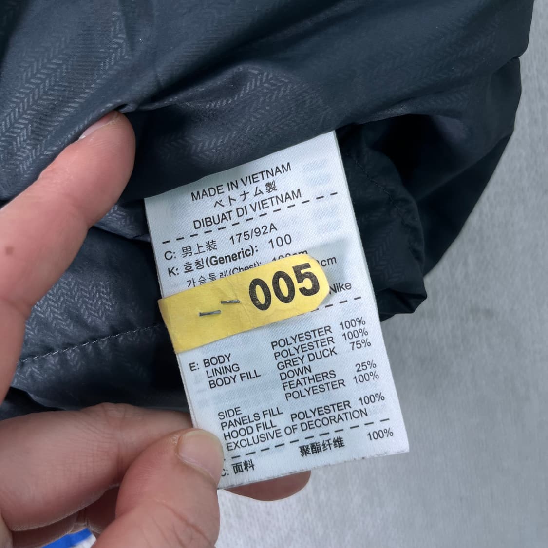 100 나이키 다운 경량 패딩 상품이미지6