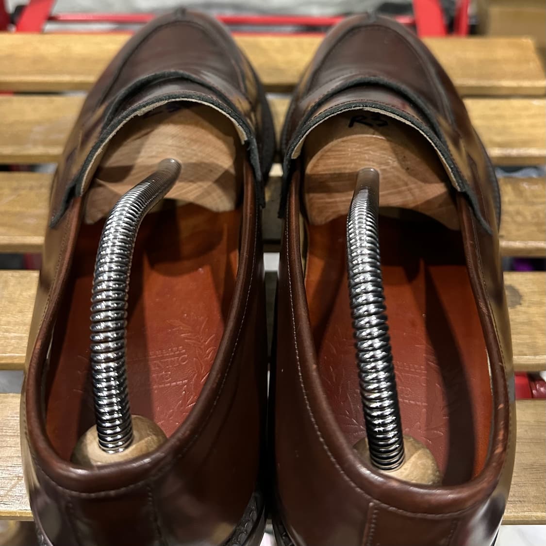 270) 로맨틱무브 로퍼 남성 남자 페니로퍼 브라운 레더 상품이미지5