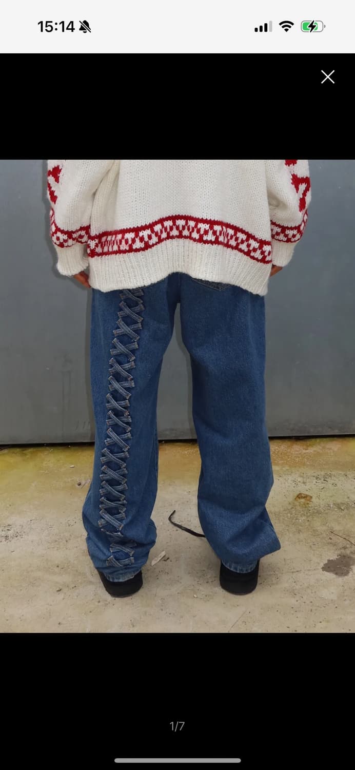 플리즈프로젝트 어글리 데님 팬츠 아유서울 상품이미지1