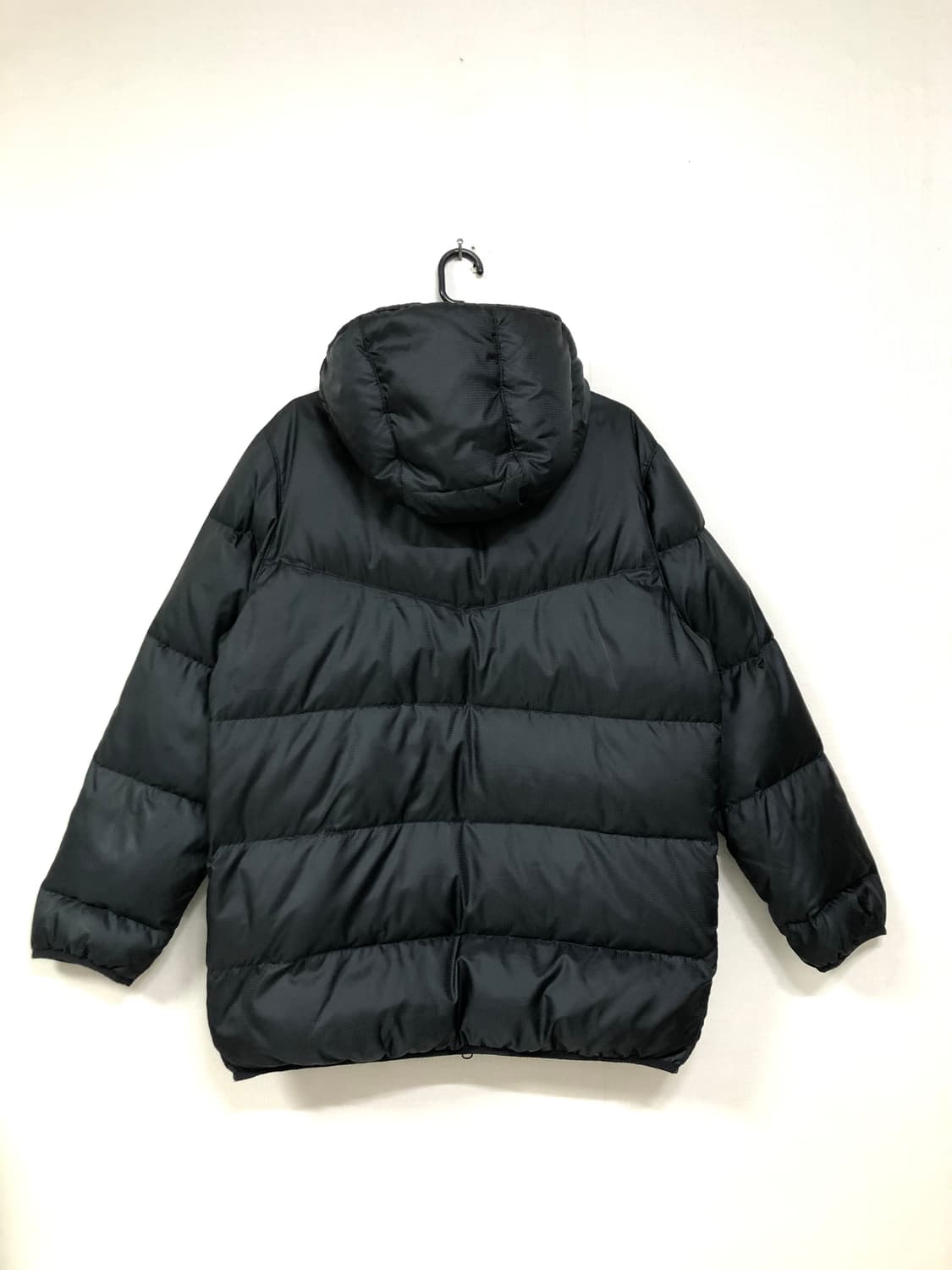 나이키 그레이 스우시 후드 구스다운 패딩 _ 블랙 M 상품이미지5