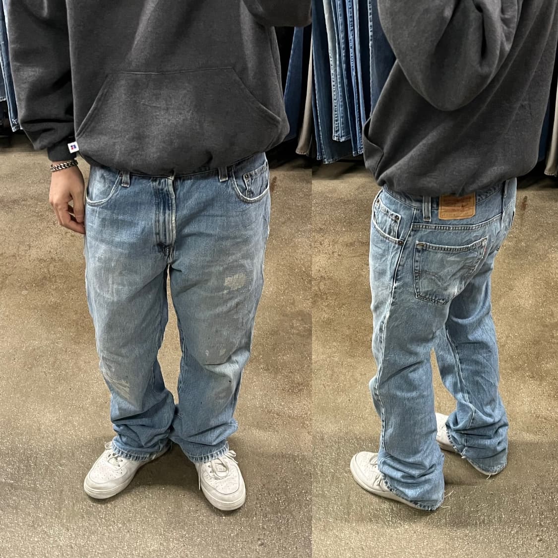 Levis517 리페어 데님 부츠컷 (35“) 상품이미지7