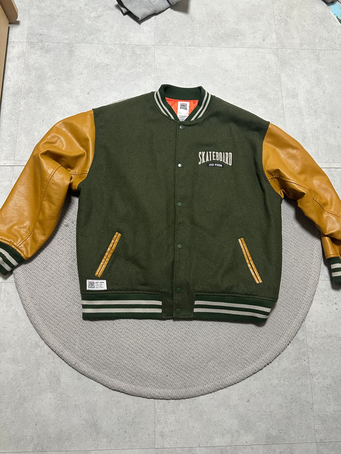 비젼 스트릿웨어 바시티 자켓 상품이미지1