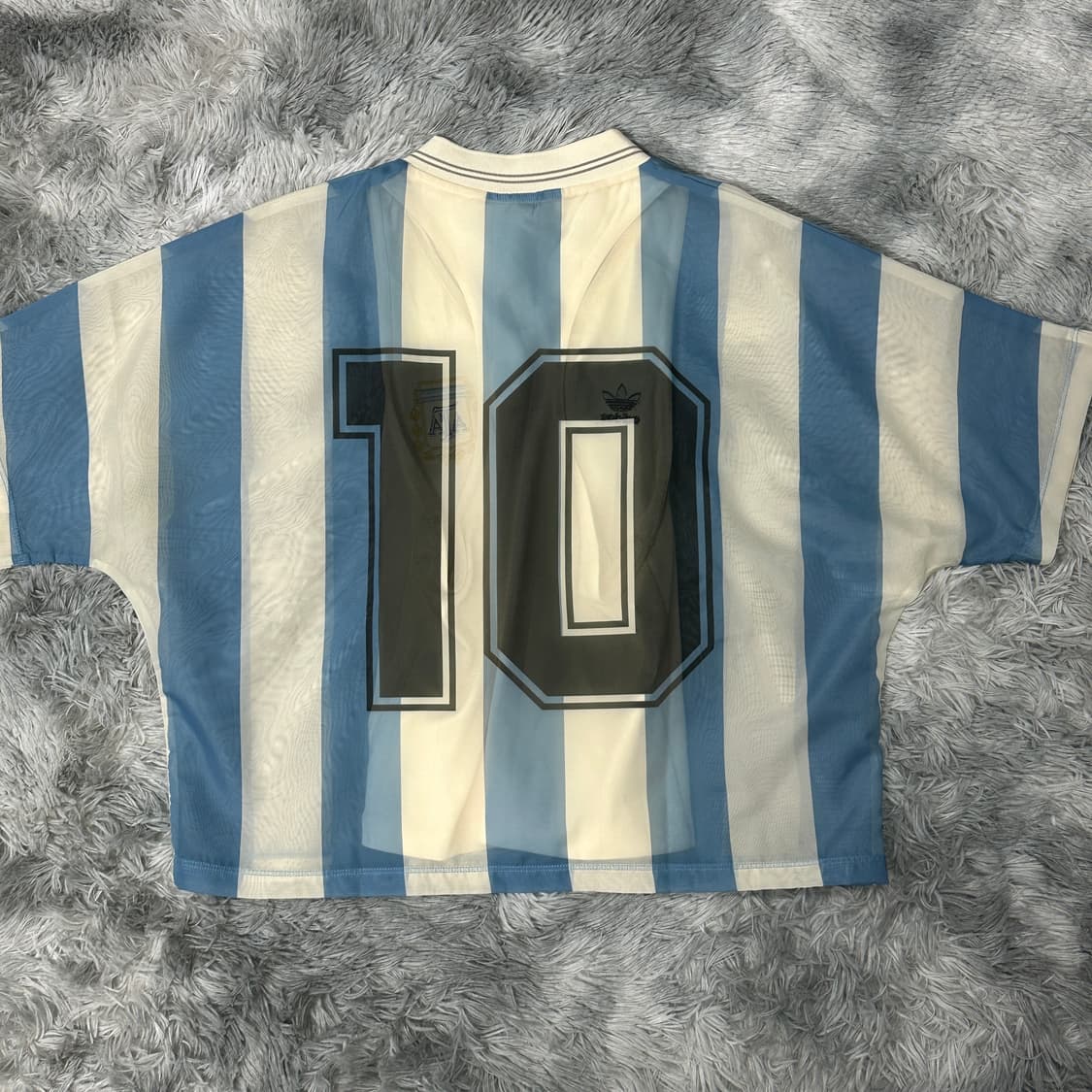 아디다스 아르헨티나 레이어드 유니폼 반팔 s 상품이미지4