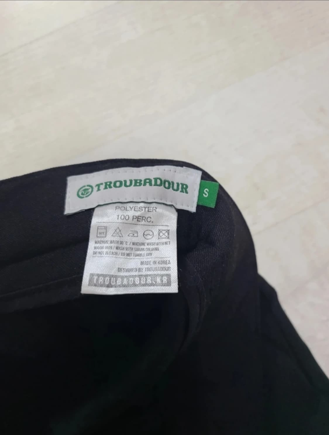 트루바두르 검정 슬랙스 상품이미지2