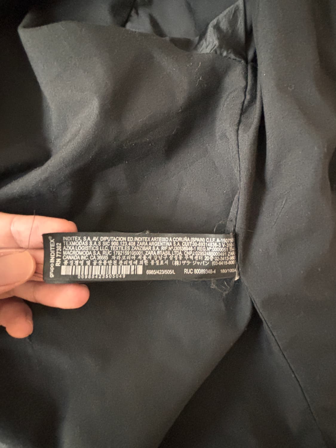 조용히 다시 떠오르는 리얼트리 패턴 집업 후디 L 상품이미지6