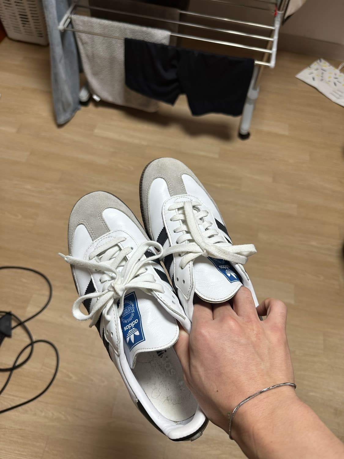 아디다스 삼바 og 클라우드 화이트 270mm 상품이미지1