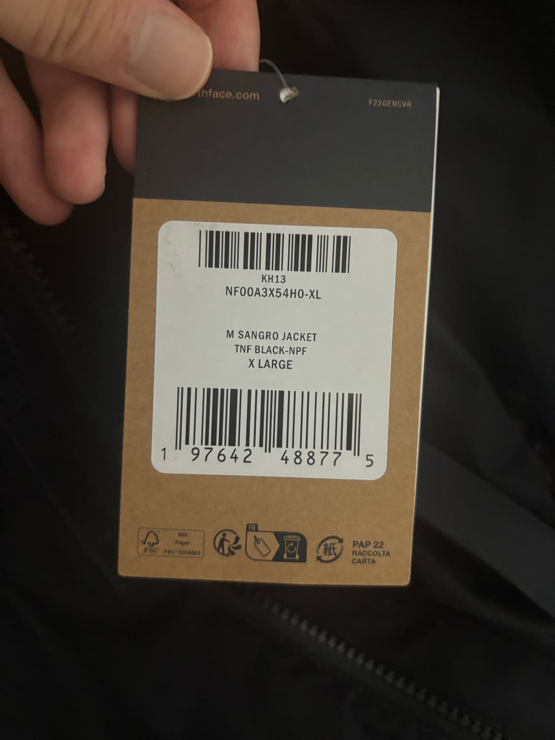 노스페이스 x Netflix sangro jacket 상품이미지8