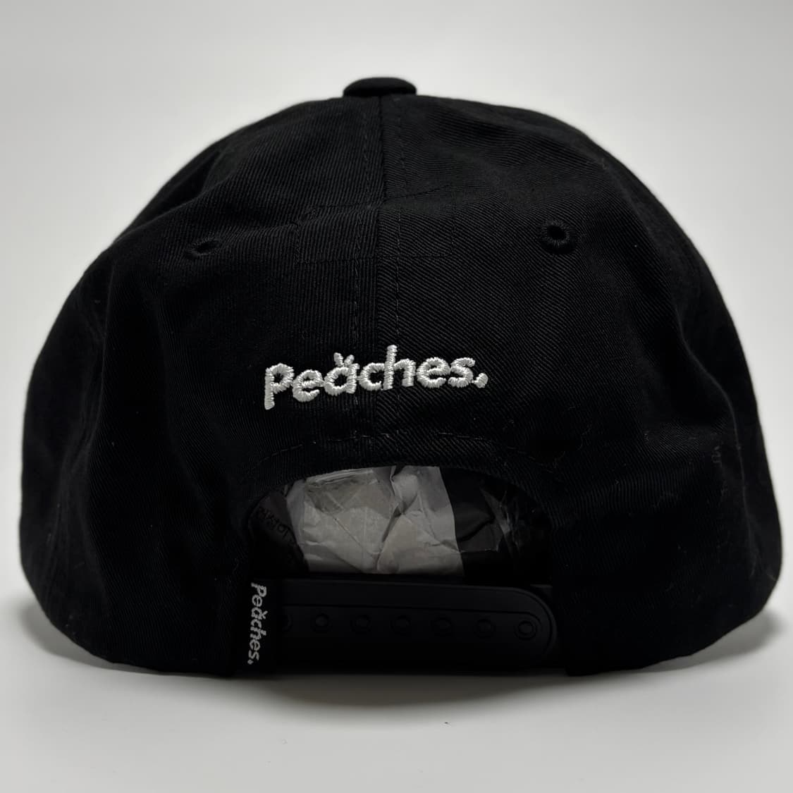 피치스 스크립트 로고 캡 블랙 상품이미지4
