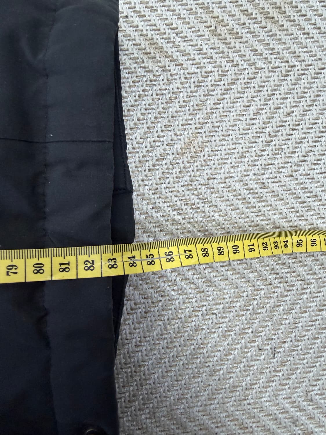 정품) 노스페이스 여성 화이트라벨 롱패딩 S 상품이미지10