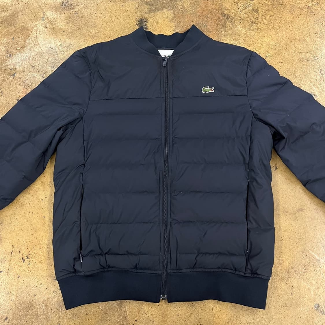 [정품/S] 라코스테 블랙 패딩 점퍼 b17 상품이미지3