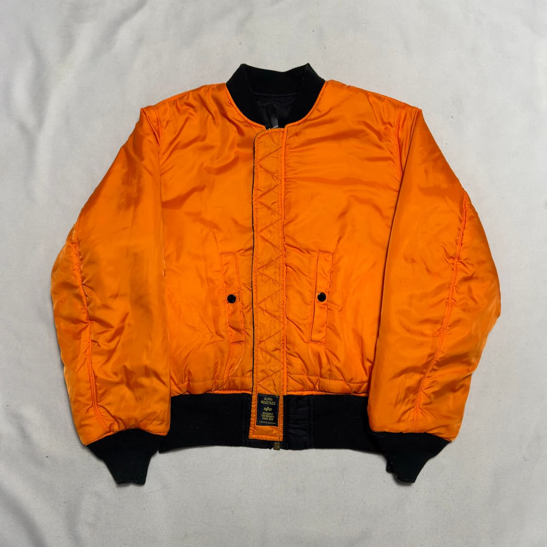 M 알파인더스트리 MA-1 리버시블 USAF 자켓 상품이미지4