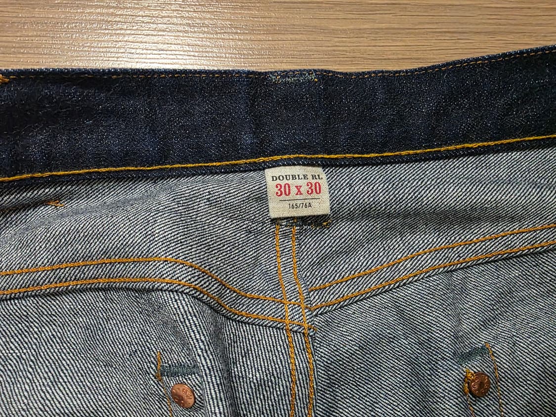 RRL 빈파포 이스트웨스트 원워시 샐비지 진 30/30 팝니다. 상품이미지7