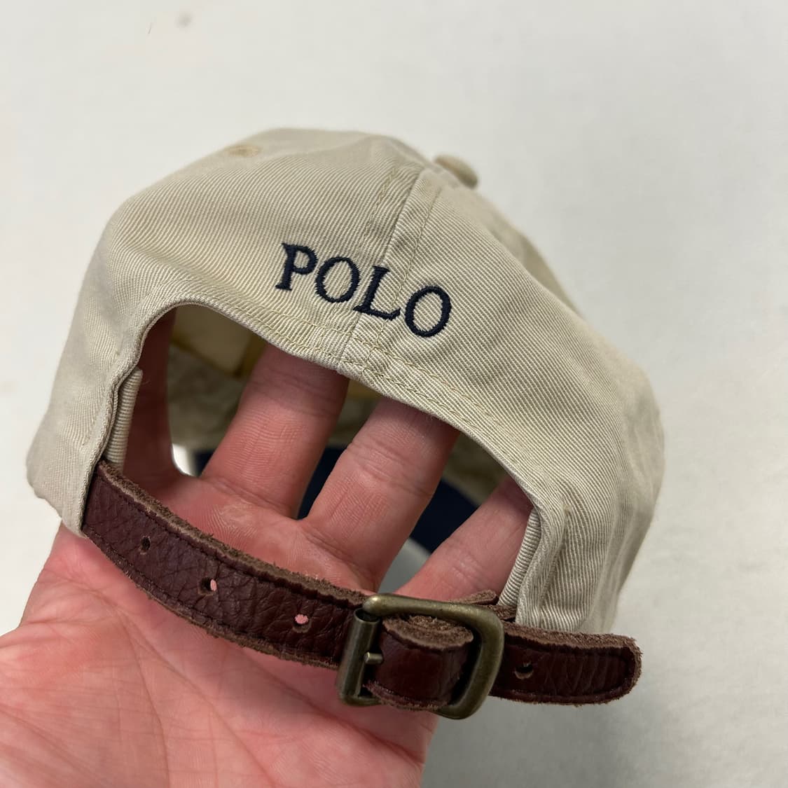 Polo Cap Beige 상품이미지2