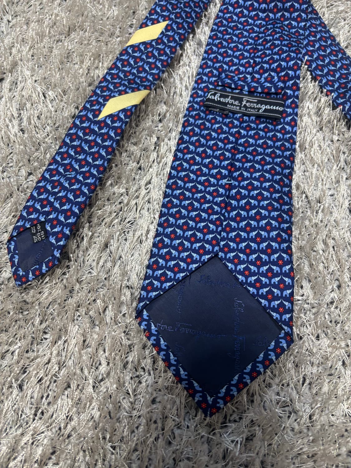 이태리제 페라가모 실크넥타이 상품이미지4