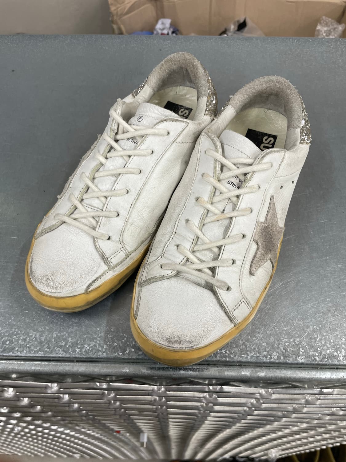 골든구스 슈퍼스타 화이트 글리터 35 (gr-4236) 상품이미지2