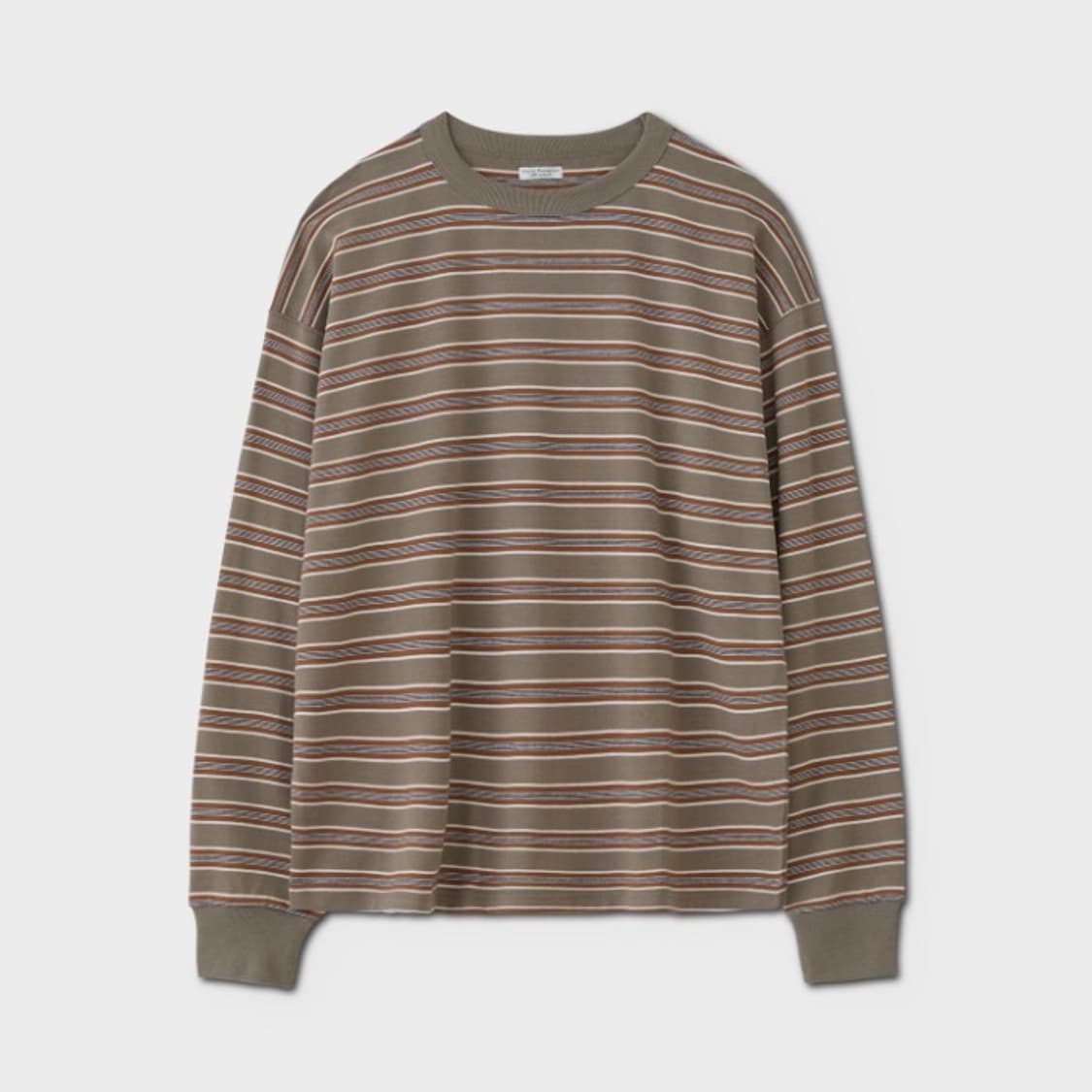 [4] phigvel 피그벨 보더 롱슬리브 상품이미지1