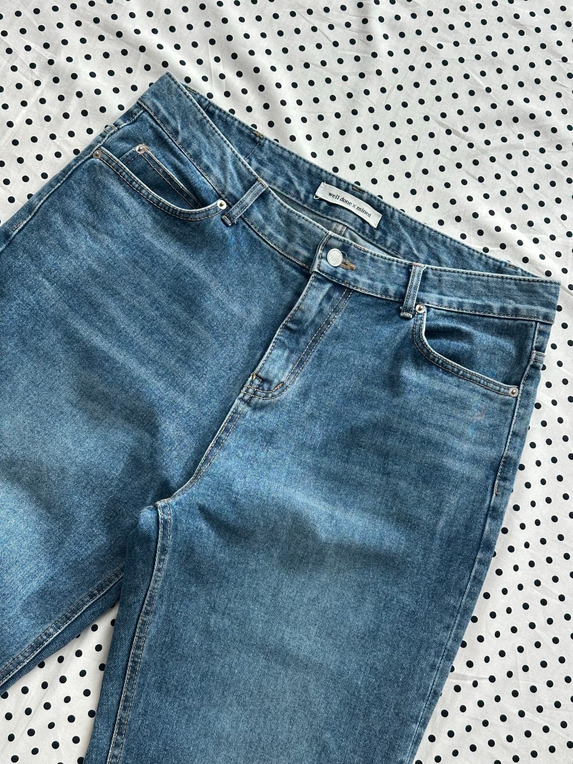 웰던 x 메종미네드 데님팬츠 상품이미지3