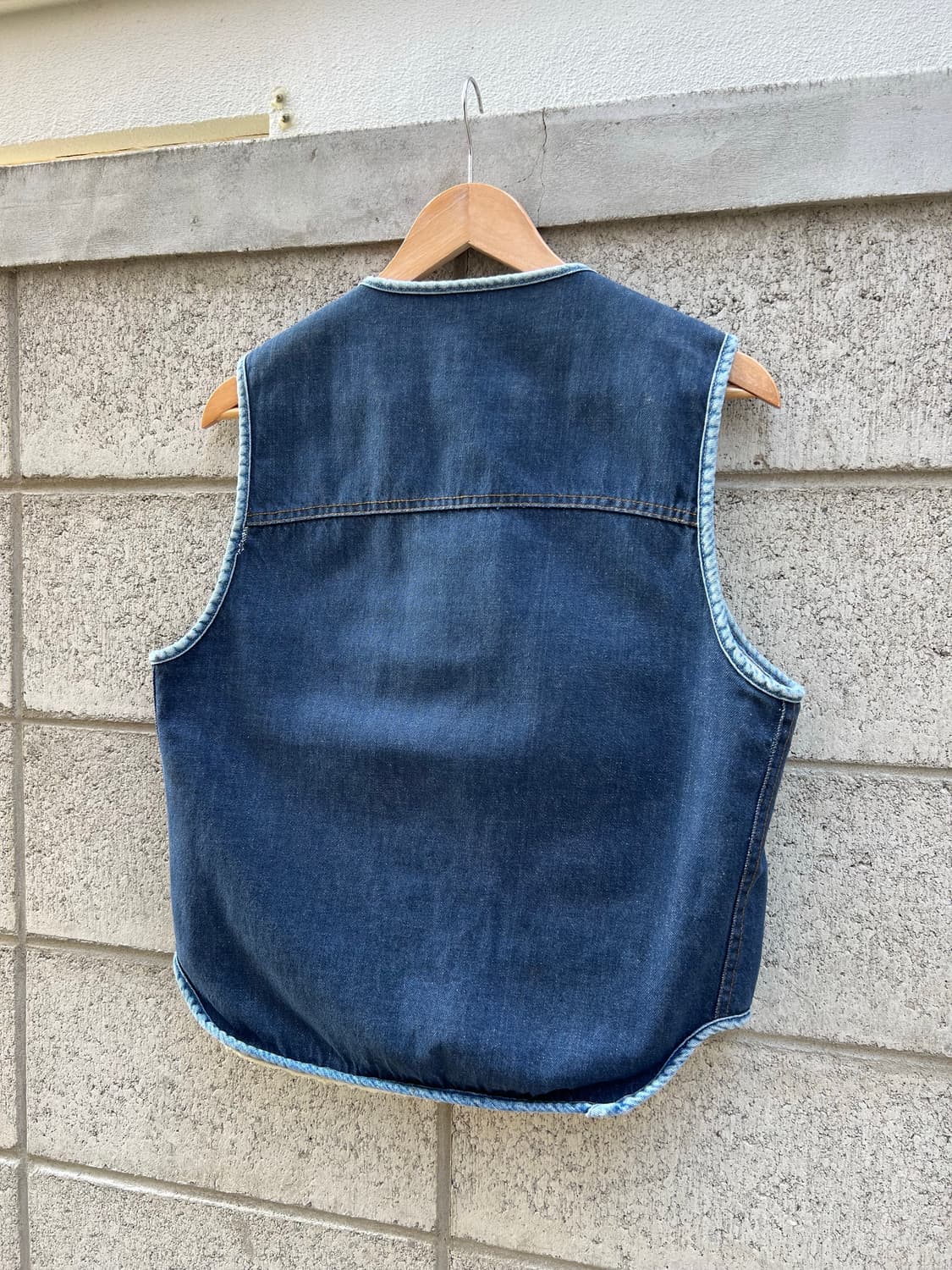 1970s CARHARTT DENIM SHERPA 70s칼하트베스트 상품이미지8