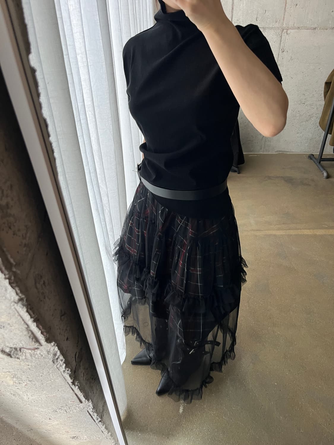 Issey Miyake 이세이미야케 페테 하이넥 탑 상품이미지7