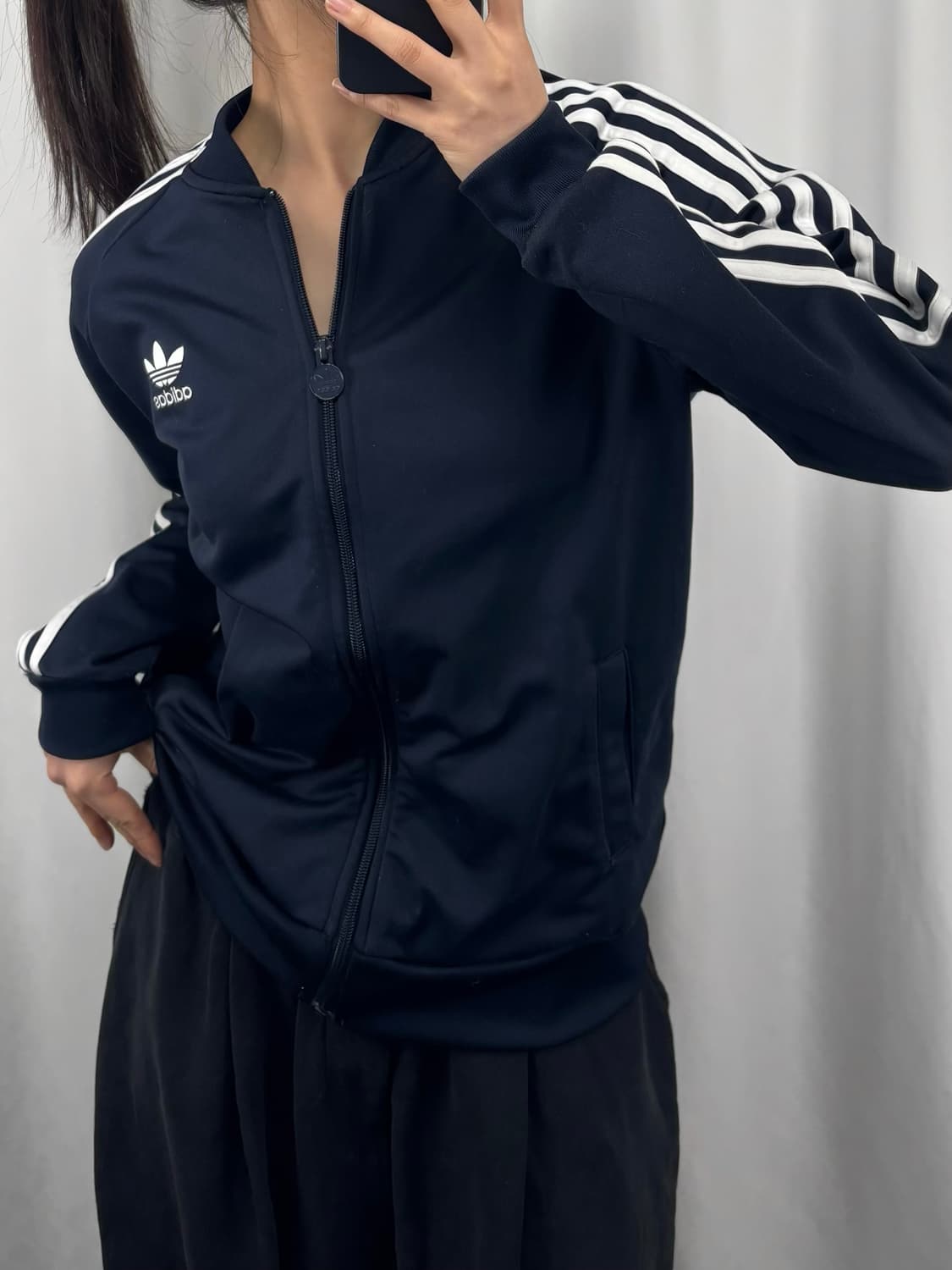 아디다스 네이비 슈퍼스타 져지 상품이미지1